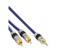 E_0015_ 497342000 Inline InLine Cavo Audio Jack 3,5mm maschio a 2x RCA m