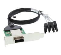 InLine Adattatore SAS su staffa PCI low profile da 26-pin Mini SAS (SFF-8088) es