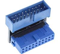 InLine® Adattatore USB 3.0 interno, connettore da maschio a femmina, angolo verso il basso