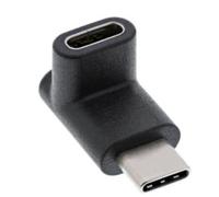 InLine USB 3.1 Adapter, Typ C Stecker an C Buchse, oben/unten gewinkelt (Gen.2)