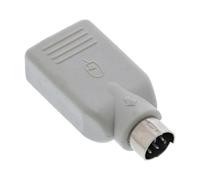 InLine Adattatore USB A femmina / PS/2 Mini Din 6pin maschio