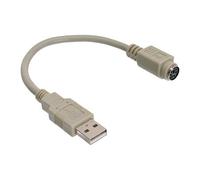 InLine Adattatore USB A maschio / PS/2 Mini Din 6pin femmina, cavo 0,2m