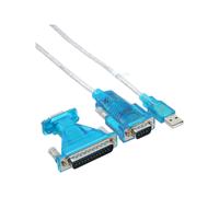 InLine Adattatore USB A / Seriale RS232 Sub-D 9pin 1,8m con adattatore 33396