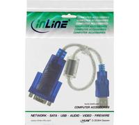 E_0015_ 1071162000 Inline InLine Adattatore USB A / Seriale RS232 Sub-D