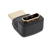 Inline - Adattatore video / audio - HDMI - HDMI 19 -Pin (M) - HDMI 19 -Pin (W) - Connessione angolo (17600F) NEW