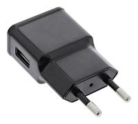 InLine® Alimentatore USB 100-240VAC, out: 1x USB 5V/1200mA, Nero