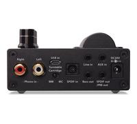 INL InLine® AmpUSB-EQ, Hi-Res AUDIO HiFi DSD Amplificatore per cuffie a valvole