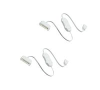 Inline ARGB - Controller a pulsante, 5 V, 3 pin, colore: bianco | Cavo di illuminazione per case per computer desktop e progetti costruttori