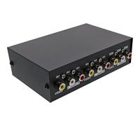 InLine AV Switch manuale a 2 porte 3x RCA IN/OUT Rca 89302I