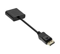 InLine Basic DisplayPort a cavo adattatore VGA nero 0,15 m 17197B
