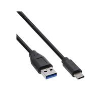 InLine Bulk Pack 100Pz Cavo USB 3.2 da USB-C a A plug nero 1m USB 3.2 B-35711