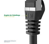 InLine Bulk Pack 25pz. Cavo Lan Cat.6 S/FTP (PiMf) PVC CU bianco 5m B-76405W