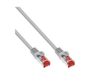 InLine Bulk Pack 50pz. Cavo Lan S/FTP (PiMf) Cat.6 PVC CCA grigio 1,5m B-76112