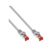 InLine Cavo LAN Cat.6 S/FTP 250 MHz PVC Grigio - Bulk 70 pz, 1 m