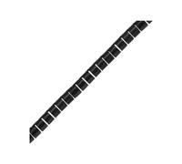 InLine Canalina flessibile per cavi nera 10m 20mm Canale via cavo 59947T
