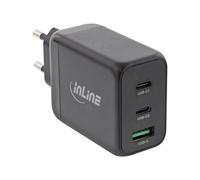 InLine Caricabatteria USB-C GaN 3 porte 2x USB-C + USB-A 65 W nero 2x 31506F