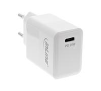 InLine Caricabatterie USB PD USB-C singolo USB alimentazione 20W bianco - 31500C