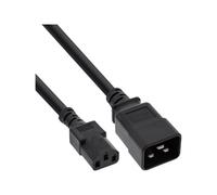 InLine Cavo adattatore alimentazione spina C20 presa C13 nero 0,5m 0,5 16659B