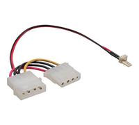 InLine Cavo alimentazione interna ventole da 4 pin IDE/PATA ( 5,25" ) maschio a