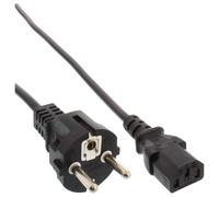 InLine Cavo alimentazione Spina Shucko a Presa IEC-320-C13, conf.25pz, 1,8m (B-16651)