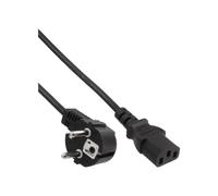 InLine 12208 Cavo Alimentazione Elettrica, Nero