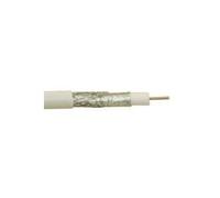 INLINE - cavo antenna bulk - 100 m - cavo coassiale doppia schermatura - 95 dB - bianco