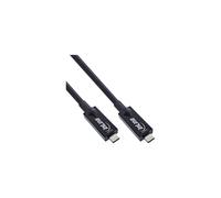 InLine® Cavo USB 3.2 Gen.2 AOC, connettore USB Type-C maschio, nero, 7,5 m
