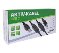 E_0015_ 19085720000 Inline InLine Cavo attivo USB 2.0, da spina USB-A a