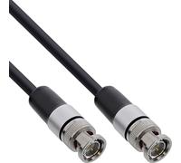 InLine Cavo coassiale BNC 12G-SDI 4K 60Hz 75 Ohm, cavo video professionale SDI con connettore BNC per installazioni Broadcast Studio AV, 5 m, 10805S
