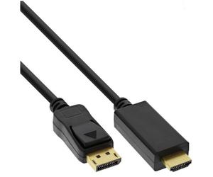 InLine cavo convertitore da DisplayPort a HDMI, 4K/60Hz nero, 5m