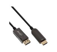 InLine Cavo convertitore DisplayPort a HDMI AOC 4K/60Hz nero 25m 17180D