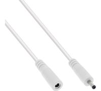 InLine Cavo di prolunga CC universale per strisce LED, telecamere 3,5x1,35 mm Bianco 1 m