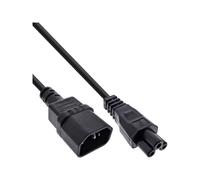 InLine Cavo di rete da C14 femmina a C5 maschio nero 3 m 3 m IEC 16553