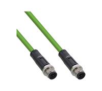 InLine Cavo di rete industriale M12 4-pin D-coded maschio/maschio PUR 40310