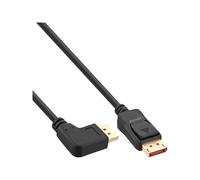 InLine Cavo DisplayPort 1.4, 8K4K, angolato a sinistra, 3m