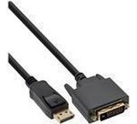 ITS 10 METRI Cavo DisplayPort maschio a DVI-D 24+1 maschio, dorato, nero