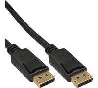 InLine cavo DisplayPort, nero, contatti dorati, 3m