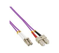 INL InLine® Cavo Duplex, LC/SC 50/125µm, Fibra Ottica OM4, 5m