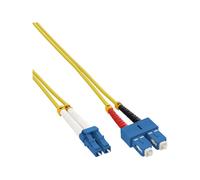 InLine Cavo Duplex LC/SC 9/125µm Fibra Ottica OS2 20m Rete Fibra a 88656B