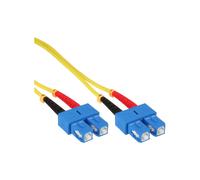 INL InLine® Cavo Duplex, SC/SC 9/125µm, Fibra Ottica OS1, 15m