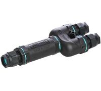 Inline Cavo Giunto, Tubo a T-, 3+3-Pole,3 Voci, 250V AC, 32A, IP68 - THB.399