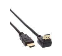 InLine Cavo HDMI High Speed con Ethernet angolato nero 3m 17003V