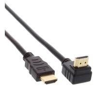 InLine Cavo High Speed HDMI Ethernet maschio / maschio, 10m, angolati 90°, conta