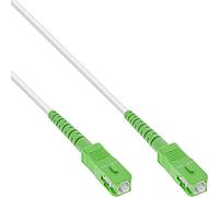 InLine Cavo LWL Simplex, FTTH, SC/APC 8° a SC/APC 8°, 9/125µm, OS2, diverse lunghezze, 0,5 m