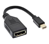 InLine Cavo Mini DisplayPort maschio a DisplayPort femmina 4K2K 0,15m 17150S