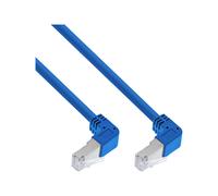 InLine Cavo patch con due lati angolati verso il basso S/FTP S-76602BU-1.5