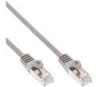 InLine - Cavo patch - Da RJ-45 (M) a RJ-45 (M) - 10 m - Doppino intrecciato non schermato rivestito (F/UTP) - CAT 5e - sagomato