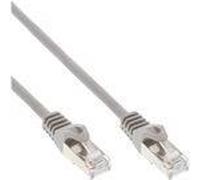 InLine - Cavo patch - Da RJ-45 (M) a RJ-45 (M) - 50 m - Doppino intrecciato non schermato rivestito (F/UTP) - CAT 5e - senza ga