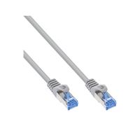 InLine Cavo Patch Lan Cat.6A S/FTP TPE flessibile grigio 15m Rete CAT 74815