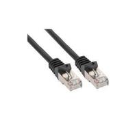 InLine® 73655X Cavo patch crossover, S/FTP, Cat.6, nero, 0,5 m